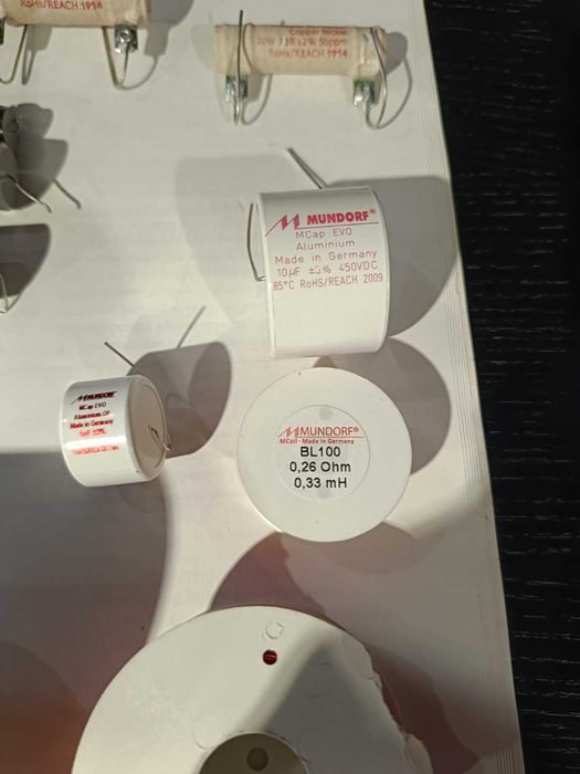 деталі для кросоверів акустичних систем Mundorf ... преміальні