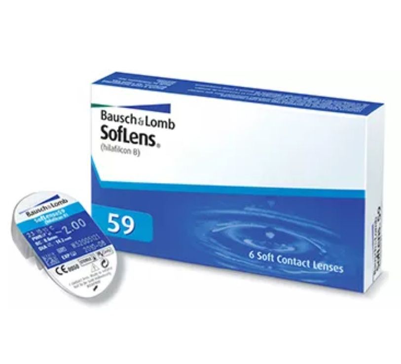 Контактні лінзи Bausch & Lomb, лінзи для очей SofLens 59