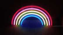 Arco iris luminoso