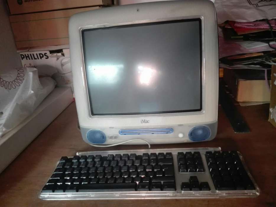 Imac G3 PowerPC 750 azul