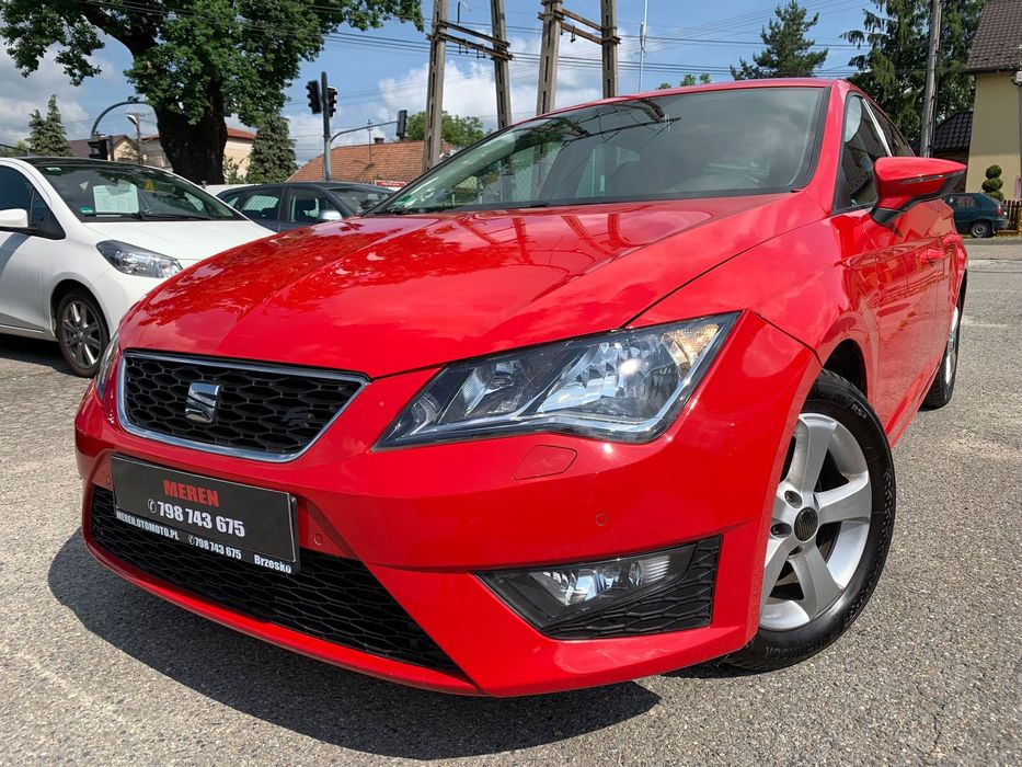 Seat Leon Gwarancja__Serwisowany__Półskóra_Zarejestrowany