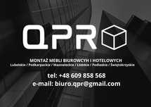 Montaż mebli biurowych, HoReCa, magazynowych i pozostałych