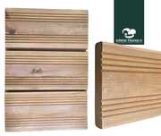 Deski tarasowe impregnowane Deska tarasowa drewniana ryflowana 27x145