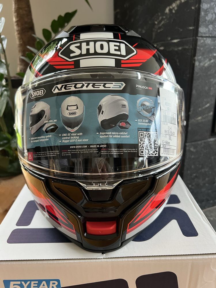 Kask motocyklowy Shoei Neotec 3 Grasp TC-5 r. XXL