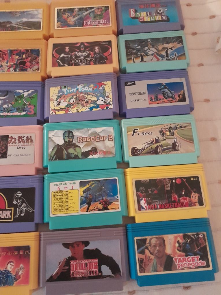 Jogos e consola famicom