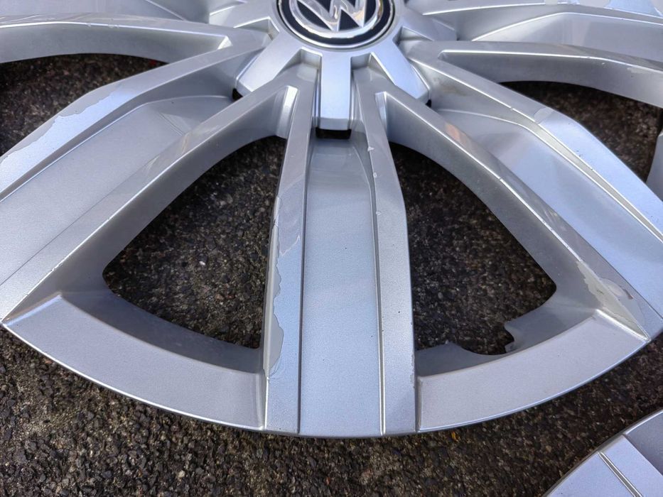Kołpaki 17 cali VW komplet Oryginalne Tiguan Caddy Golf Passat