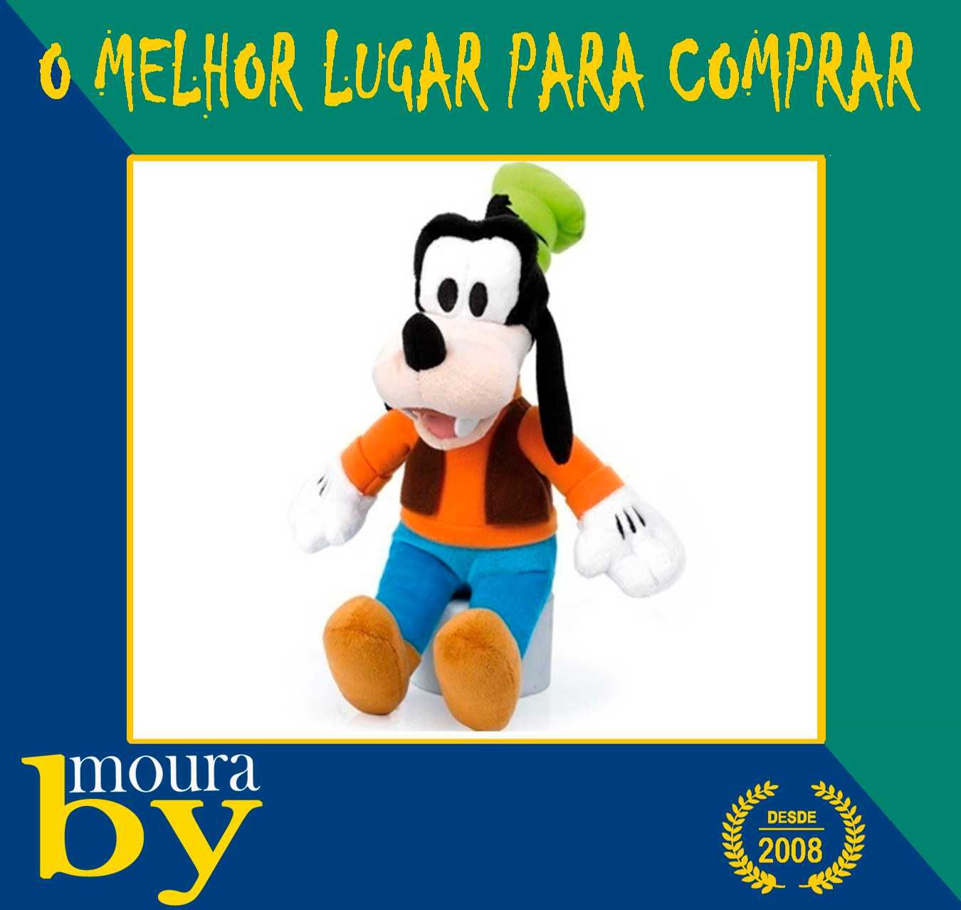 Peluche Família Disney Pateta Pluto Mickey Mouse Anime lilo & stitch