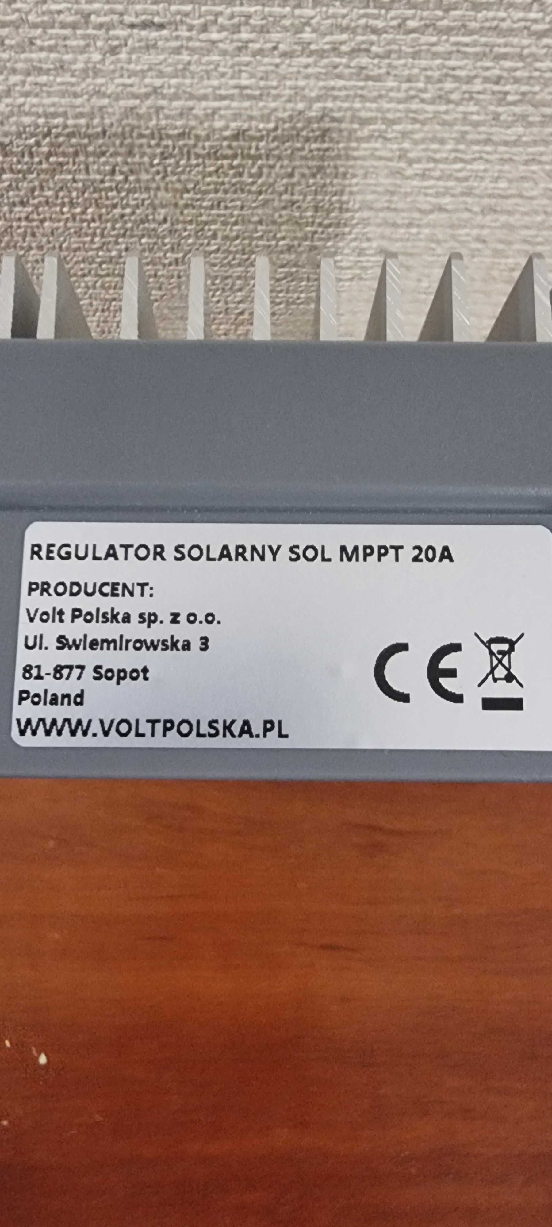Контроллер заряда  Volt Polska SOL MPPT 20A