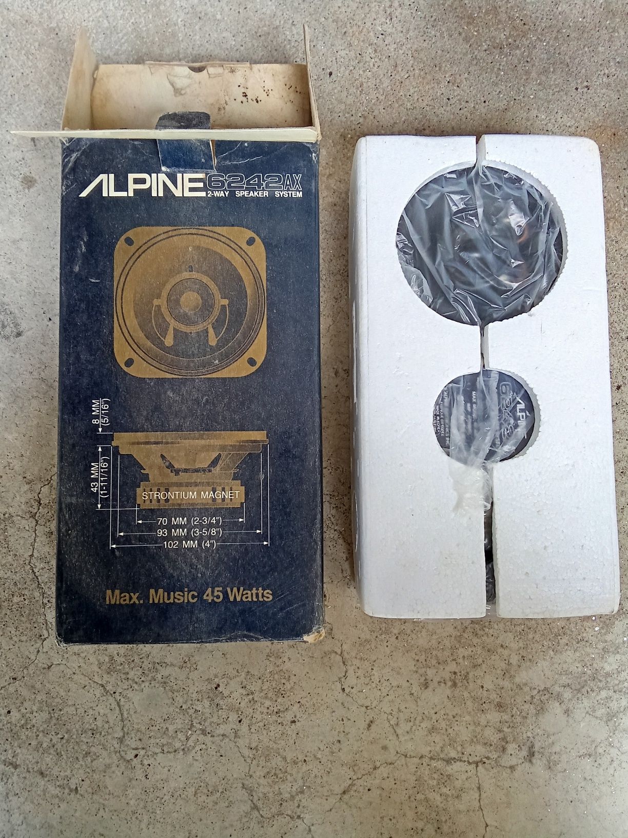 Colunas auto - Alpine 6242AX
