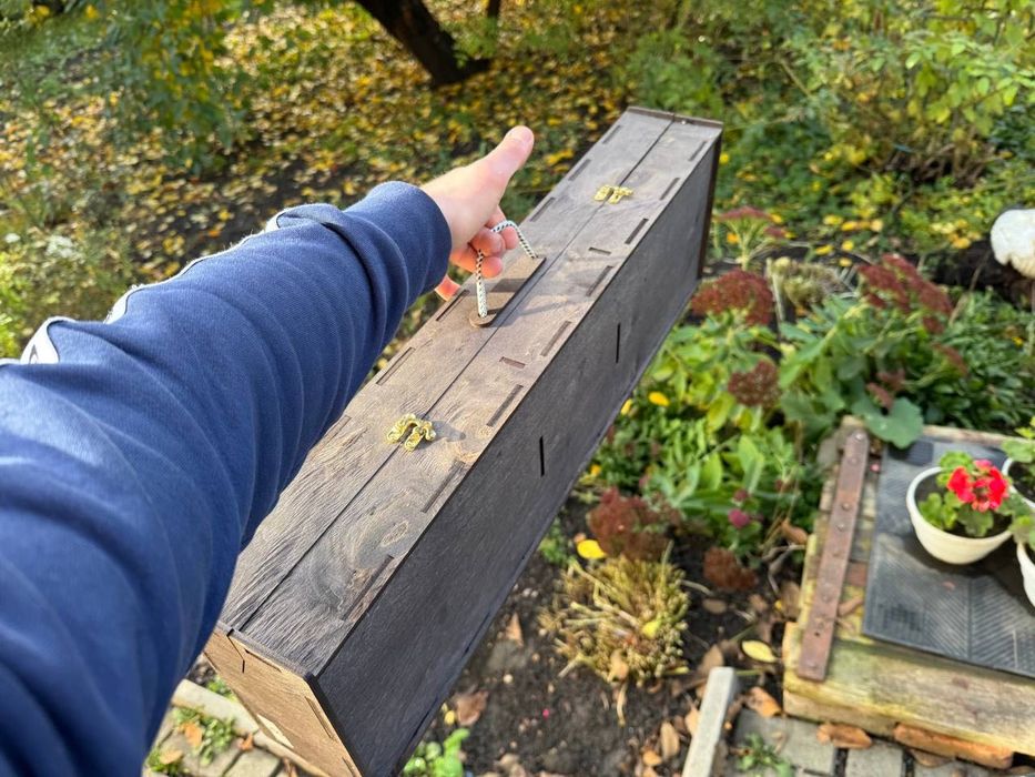 Подарунковий Шашлчиний набір в деревяному кейсі. Від виробника !!!