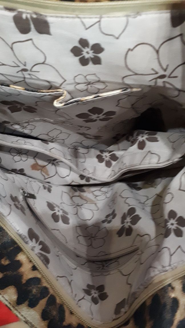 Леопардова сумка шопер