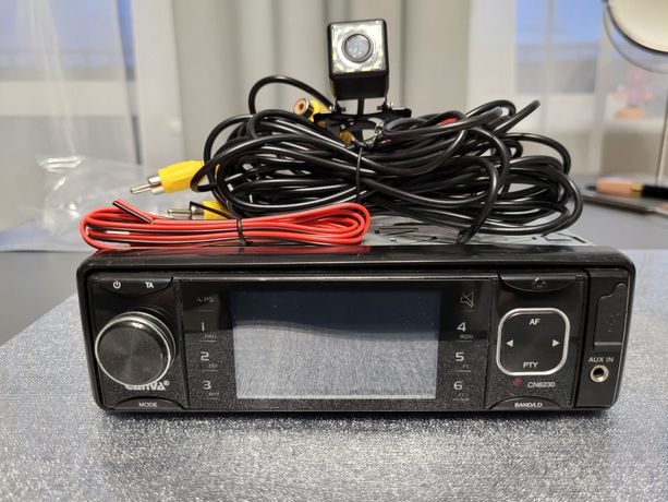 Radio samochodowe CANVA 4x60W MOSFET USB,SD/MMC,AUX,TV,VIDEO,RDS + kam