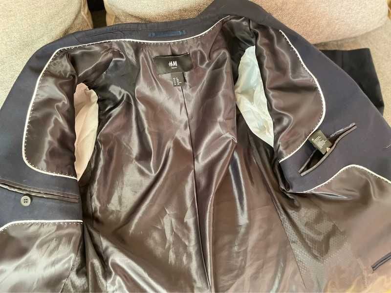 Marynarka męska r. 48 H&M slim fit, jak nowa!
