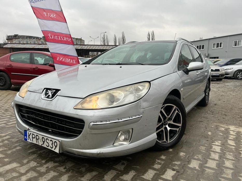 Peugeot 407/2.0d// szyber // opłaty// klima//elektryka//6 biegów//