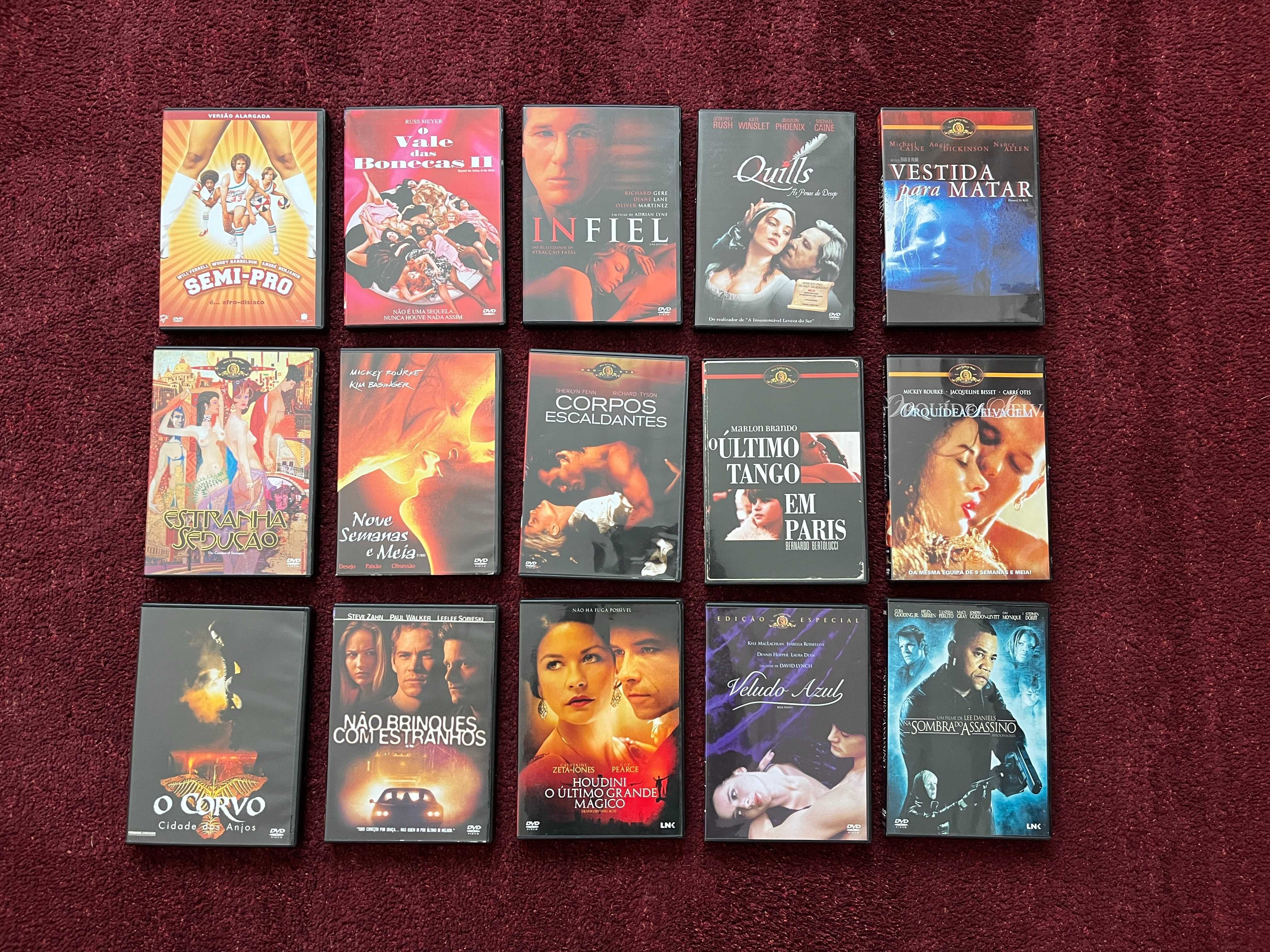 DVDs Originais - Vários Filmes com selo