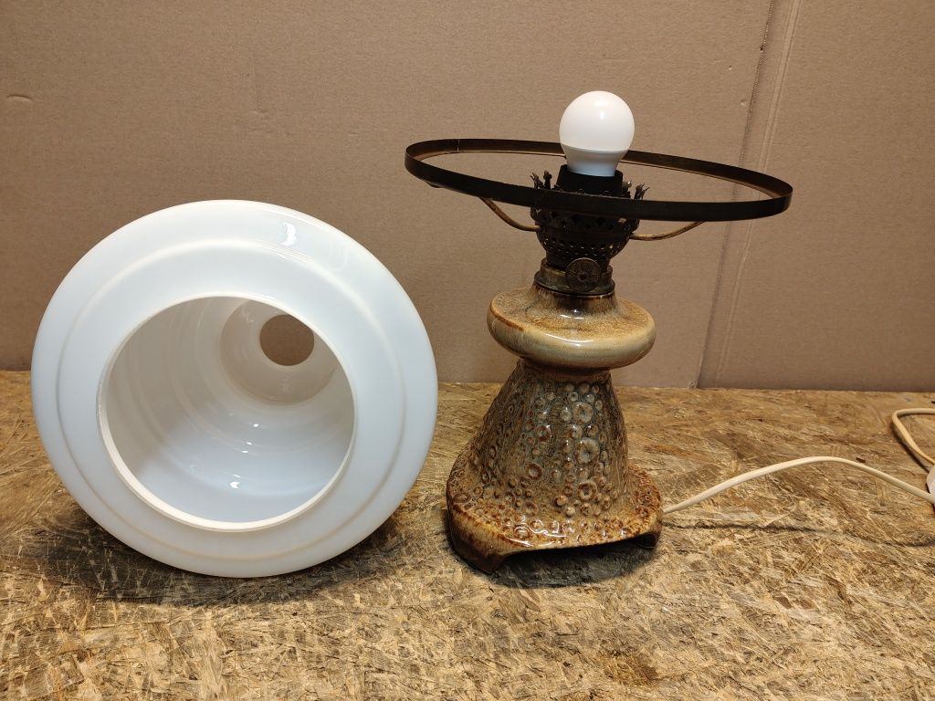 Lampa nocna, biurkowa WZMPT Wałbrzych, Made in Poland, PRL