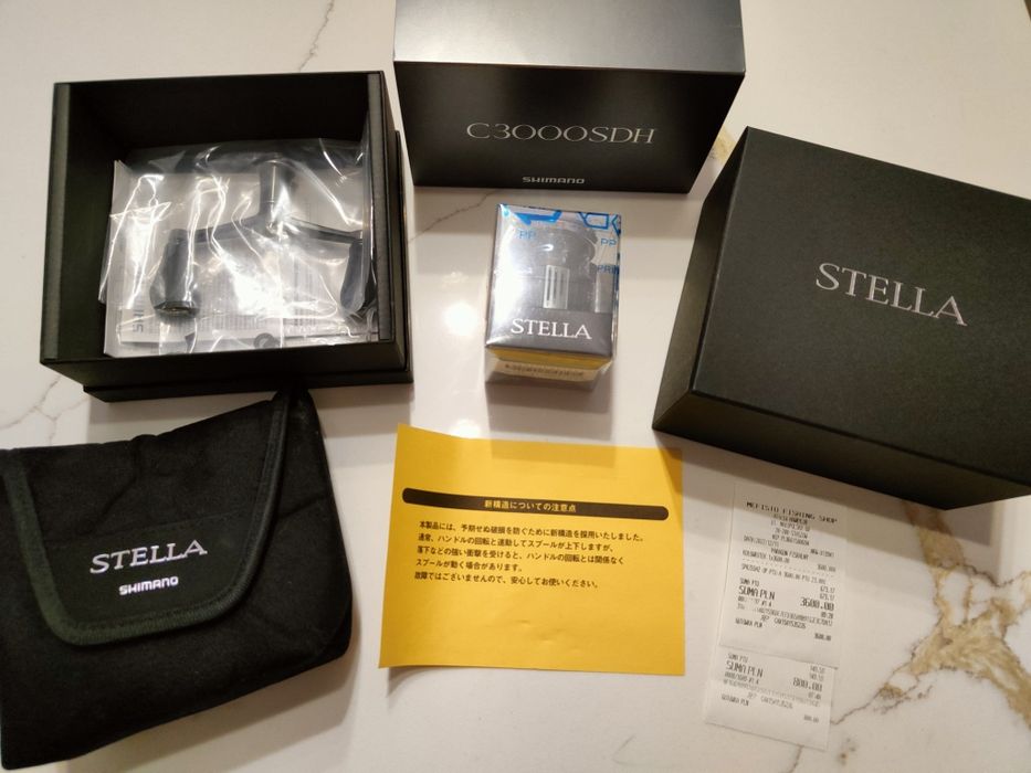 Shimano Stella FK C3000SDH / SZPULA C3000M_ NOWE
