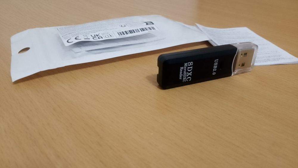 Czytnik kart pamięci microSD SD USB 2.0