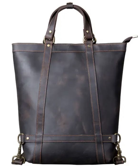 Кожаная сумка тоут