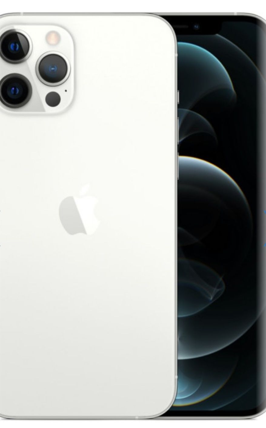 iPhone 12 pro, 128 Gb, silver