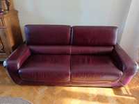 Sofa i fotel skórzane