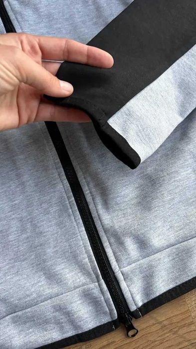 Чоловіча кофта Nike Tech Fleece | Зіп худі Найк | Кофта найк теч фліс
