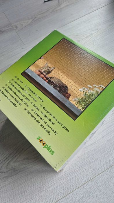 Siatka ochronna dla kota