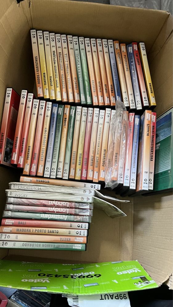 Dookola swiata dookoła świata dvd ogromny zestaw