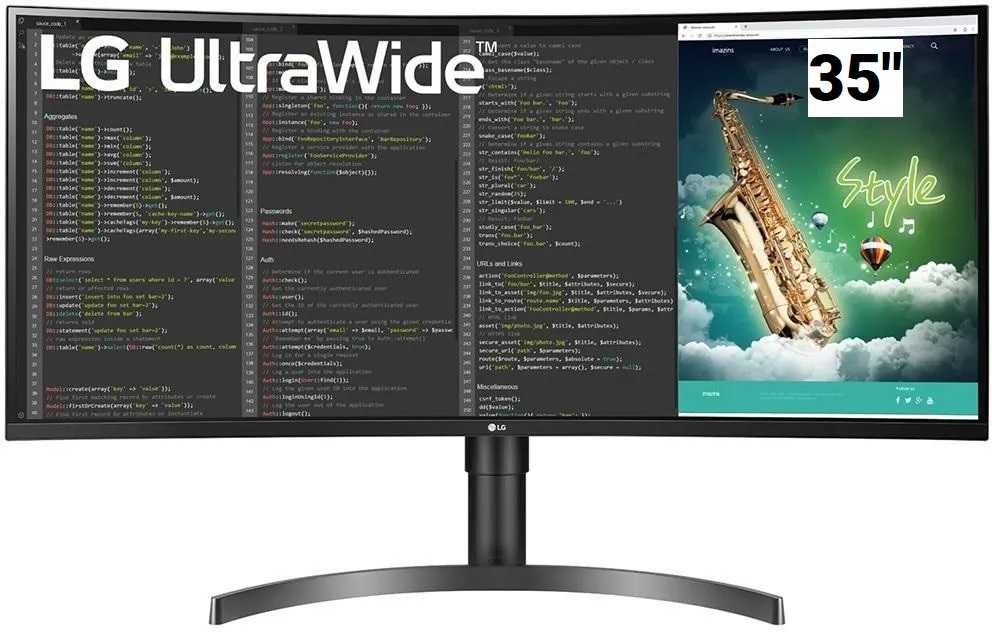 MONITOR LG UltraWide 35WN75CP-B 100Hz 3440 x 1440 (UWQHD)