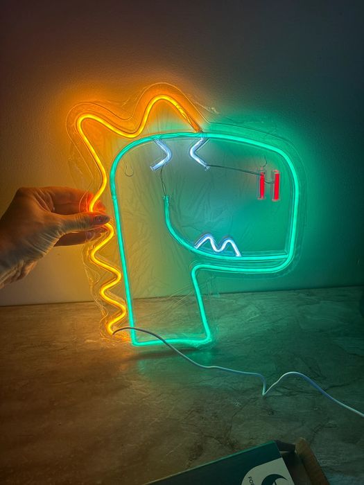 Neon dekoracyjny Led Jurassic Dino / lampka