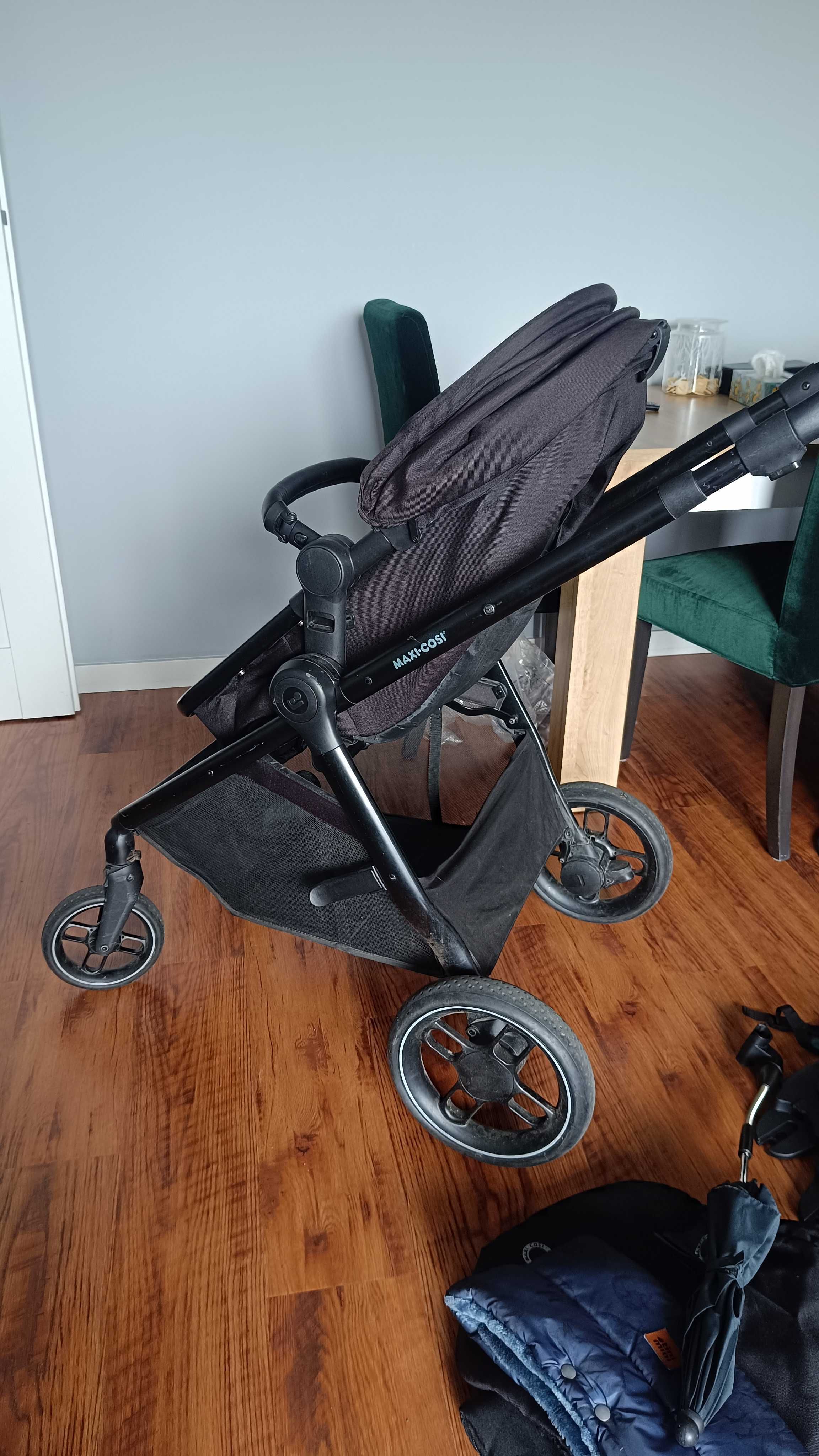 Wózek 2w1 Maxi Cosi Zelia3 + fotelik + baza + akcesoria
