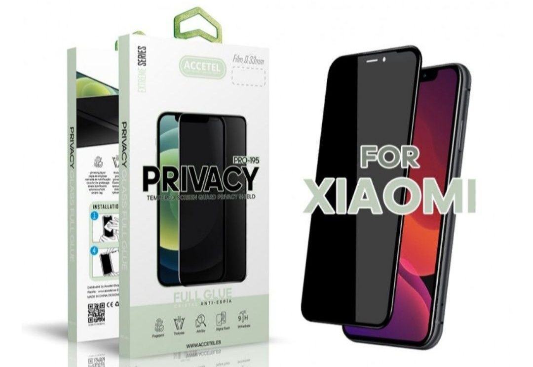 Película Vidro Temperado Privacidade Xiaomi Poco Poco X3 / Poco X3 Pró