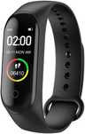 GAESHOW M4 Fitness Tracker, smartwatch z pomiarem tętna,