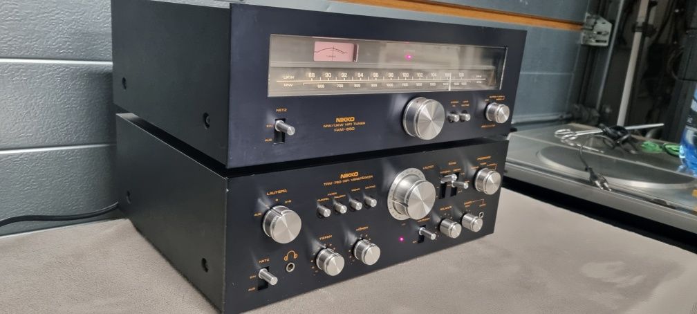 Zestaw audio stereo NIKKO. Japan