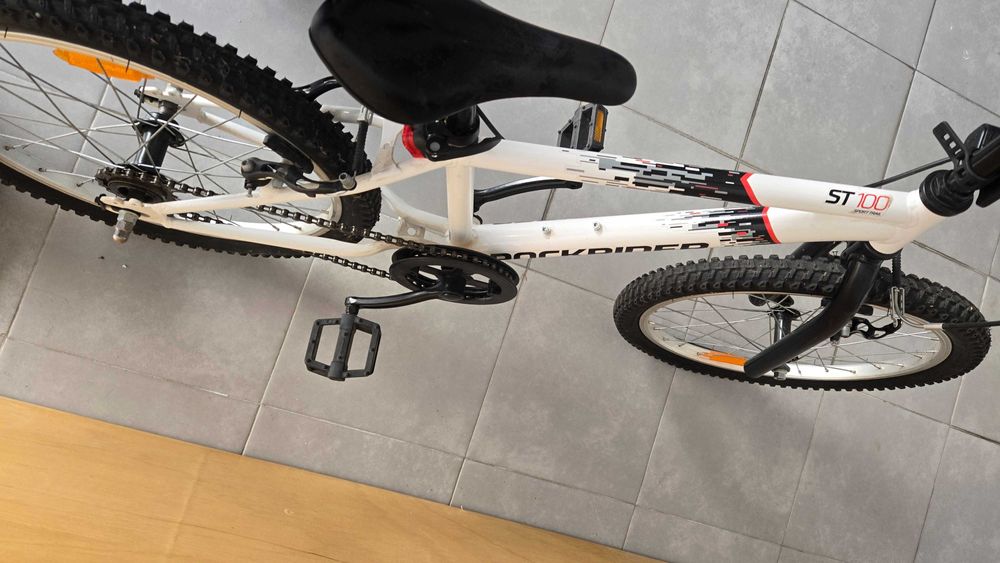 Bicicleta BTT de criança 20'' 6-9 anos branco - BTWIN