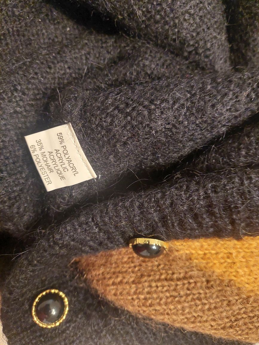Moherowy kardigan sweter r.48,50 Laura Kent