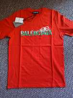 Oryginał Balenciaga wyprzedaż t-shirt męski rozmiar L