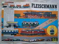 Catalogo Fleischmann comboios / brinquedos HO 1968/1969, em Alemão