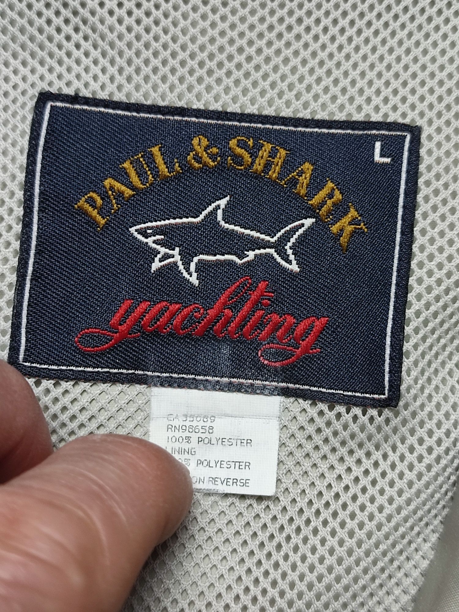 Куртка жилетка 2в1 Paul Shark EUR L (р.48) бу ориг ветровка мужская