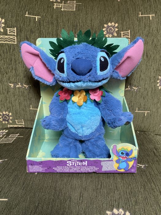 Nowa duża interaktywna maskotka Just Play Disney Stitch