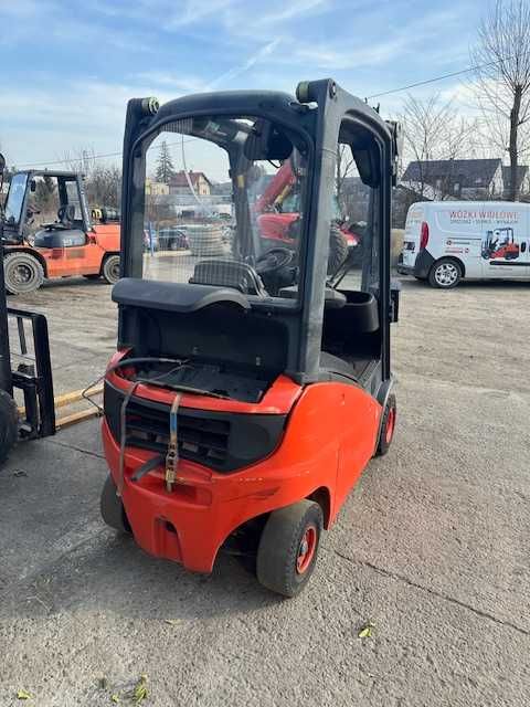 Wózek widłowy Linde H16T, 1,6t, LPG, 2015r, Duplex 3,15m, przesuw,H18T