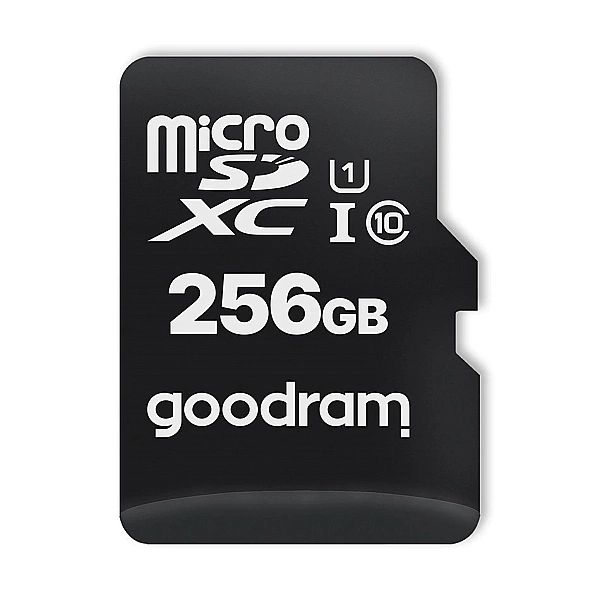 Goodram Microcard 256 GB karta pamięci micro SD XC UHS-I class 10, ada