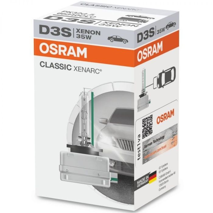 Lâmpadas Osram CLASSIC Xenarc D1S / D2S / D3S