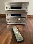 audiofilska wieża stereo INTEC 275 Onkyo A-933 C-733 T-433 z pilotem