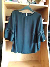 Elegancka czarna bluzka rozmiar 48/50 XL  River Island