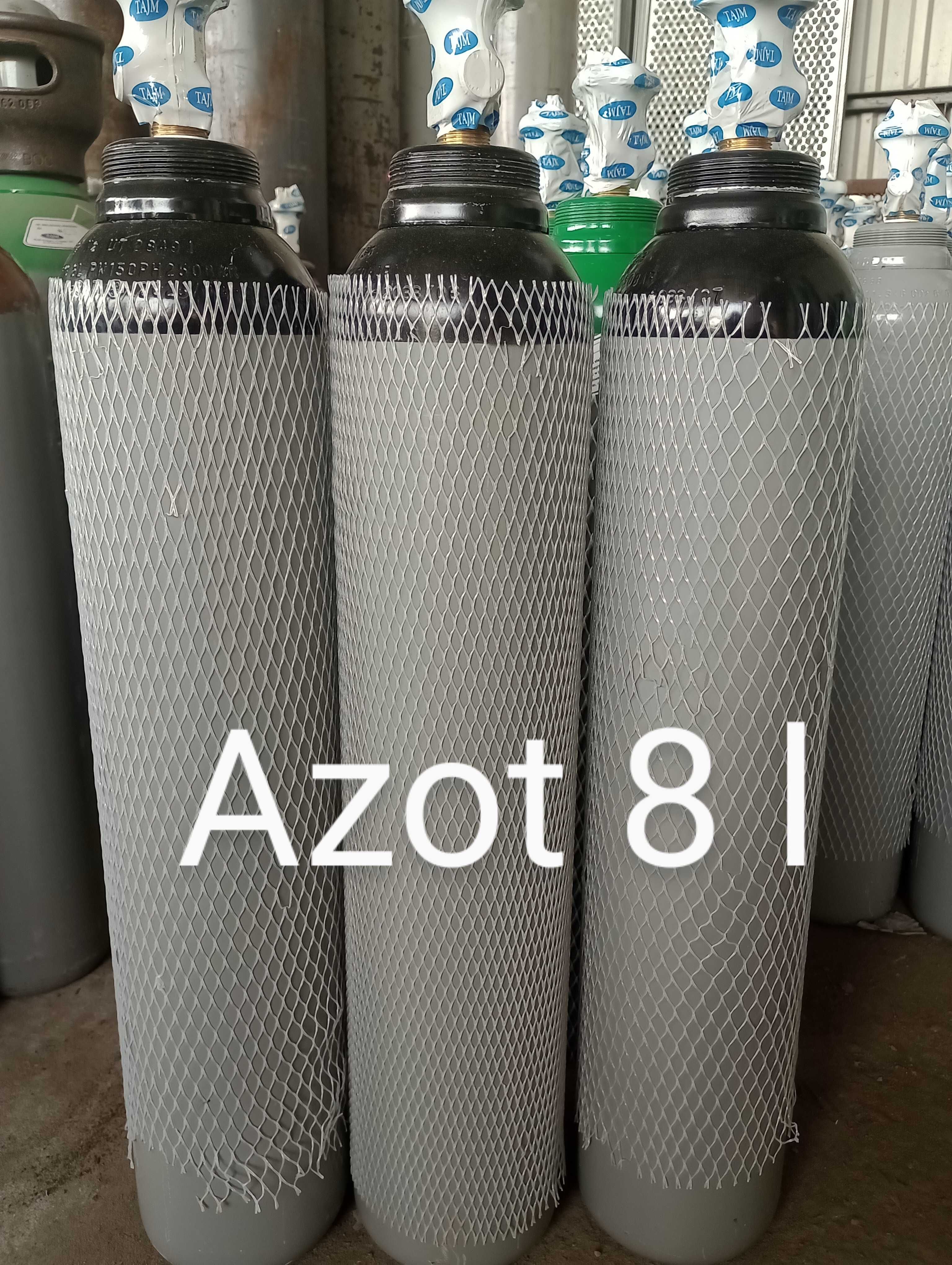 Nowa butla mix tlen argon azot CO2