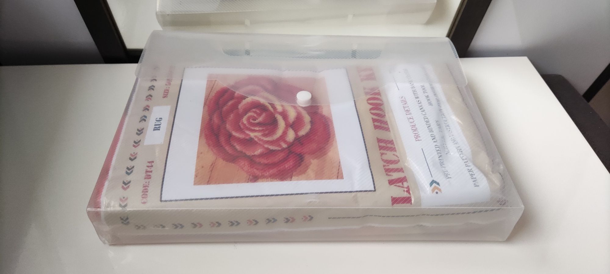 Nowy zestaw do haftu 50x50 cm róża