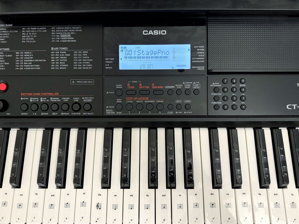 Професійний Синтезатор Casio CTX-700!!! Динамічна модель!!! Піаніно.