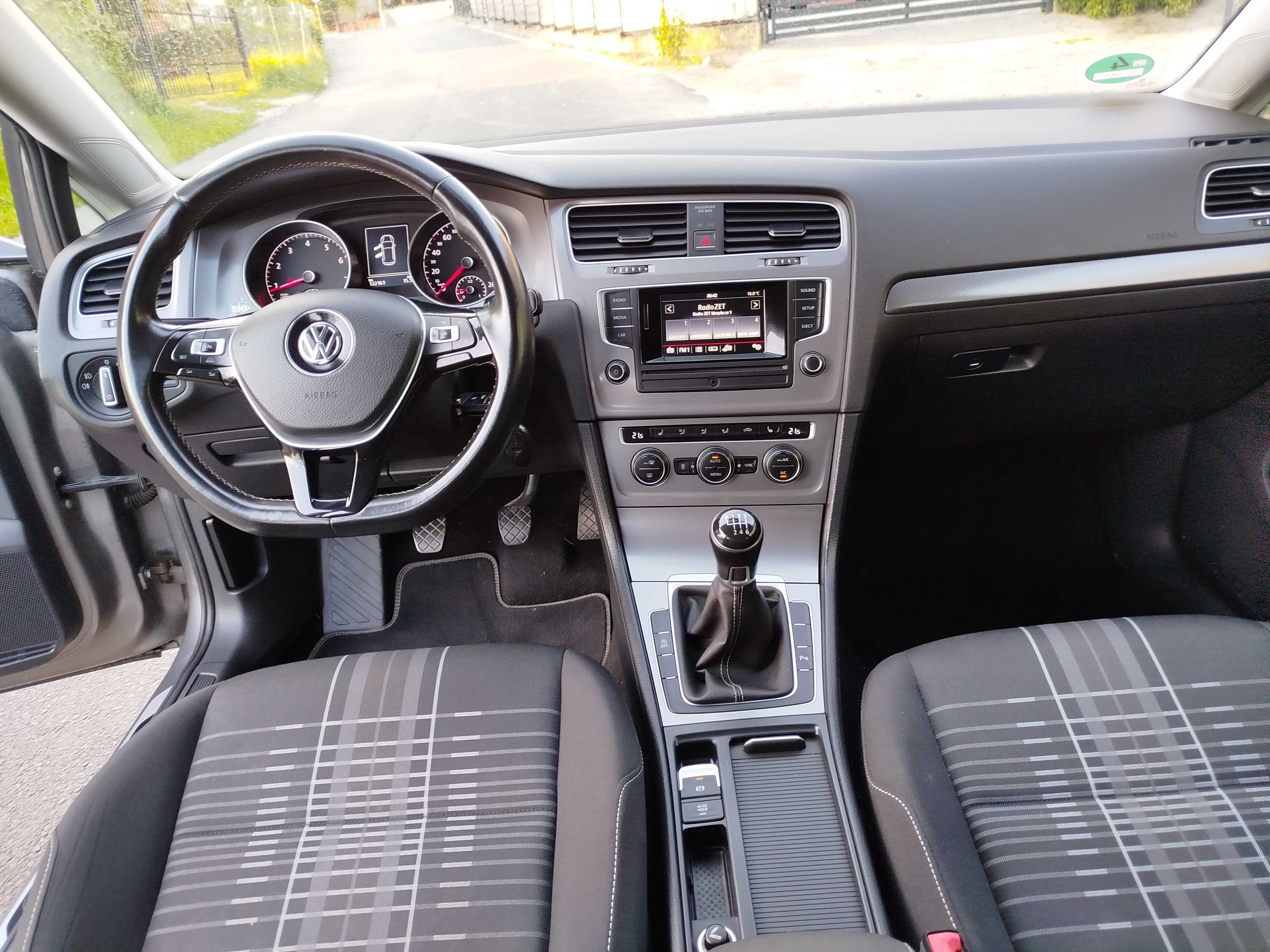 VW Golf 7 1,4 150KM 122tyś km zarejestrowany