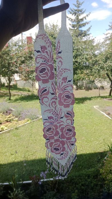 Гердан на шию з бісеру